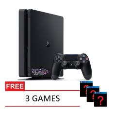 SONY Playstation 4 Slim 500GB CUH-2106A Garansi SONY + Free 3 Games