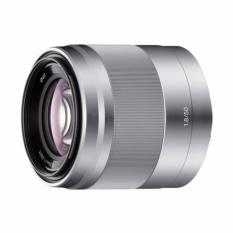 Sony SEL 50mm F1.8 OSS Silver Lensa Kamera