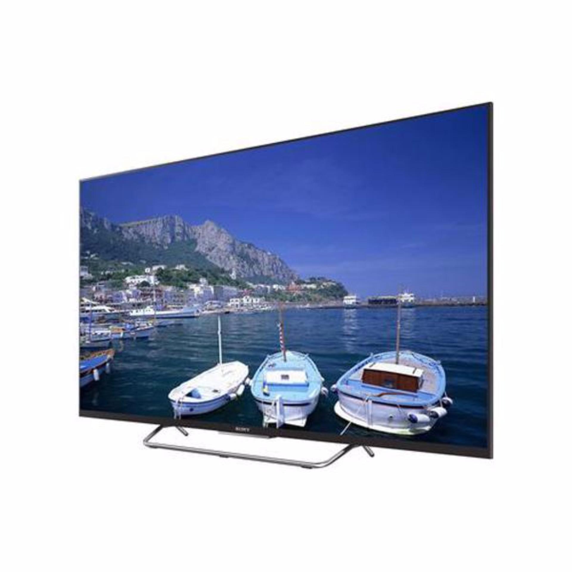 Sony SMART 3D TV 50 INCH KDL-50W800C - Hitam 