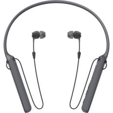 Sony Original WI-C400 / WI C400 / WIC400 Black Wireless Bluetooth Behind-Neck In Ear Headphone with Mic - headset warna Hitam garansi resmi 1 tahun Sony Indonesia