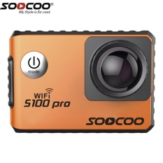 SOOCOO Kontrol Suara S100Pro Action Camera Wifi 4 K HD 2.0 Layar Sentuh Kamera-Intl