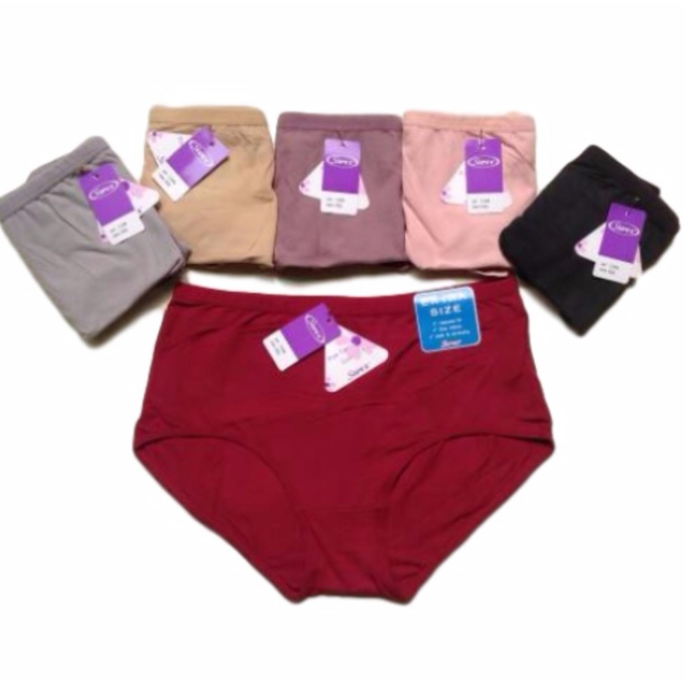 Sorex - 6 Pcs Celana Dalam Wanita Type 1248 Jumbo Size - Warna Random