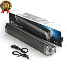 Soundbar LP-08 HIFI Box Bluetooth Subwoofer Speaker Slim Magnetic Wireless Boombox Stereo Portable Hands-free Speaker FOR TV PC - intl