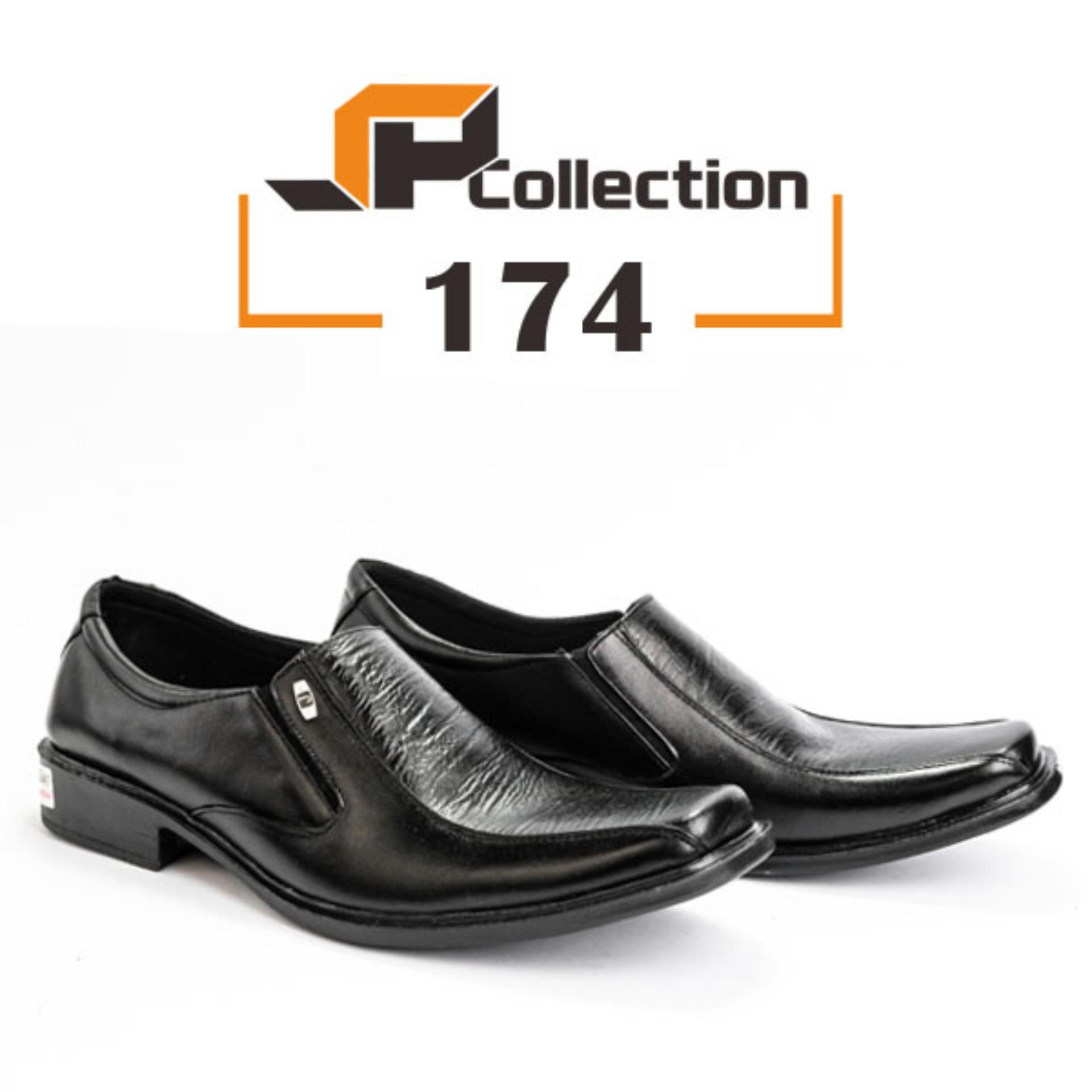 Original SPATOO Sepatu Pria 100% Kulit Asli Model 174 - Hitam / Sepatu Pantofel / Sepatu Pria Murah / Sepatu Kulit Asli / Sepatu Pria Slip On / Sepatu Pria Murah / Sepatu Pria Kulit Asli / Sepatu Kerja Kulit Pria / Sepatu Pria Formal Kulit Asli