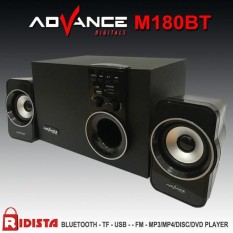 Speaker Advance Aktif Portable M180BT Bluetooth Subwoofer BASS -T398