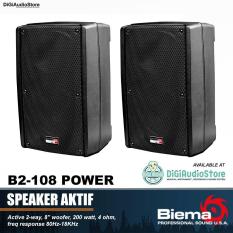 Speaker Aktif BIEMA B2-108 POWER 8 Inch 200 Watt Monitor Sound System