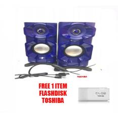 Speaker Aktif Fleco F-026 FREE Flashdisk Toshiba 64GB BD