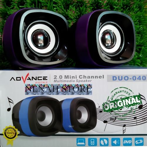 Speaker Aktive Advance Duo Cocok untuk HP, Laptop Dan PC Extra Bass