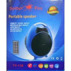 Speaker Bluetooth Super Stereo SPIDER TY138 BLACK
