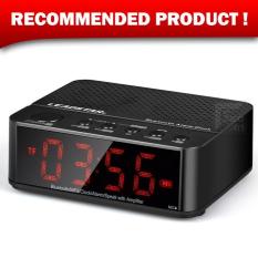 Speaker Mini Bluetooth + Radio FM + Jam Meja + Jam Weker Digital