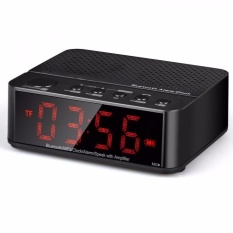 Speaker Mini Bluetooth/Radio FM/Jam Meja/Jam Weker Digital KD-66