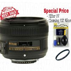 SPECIAL PACKAGE LENSA NIKON 50MM 1.8 WITH ACC