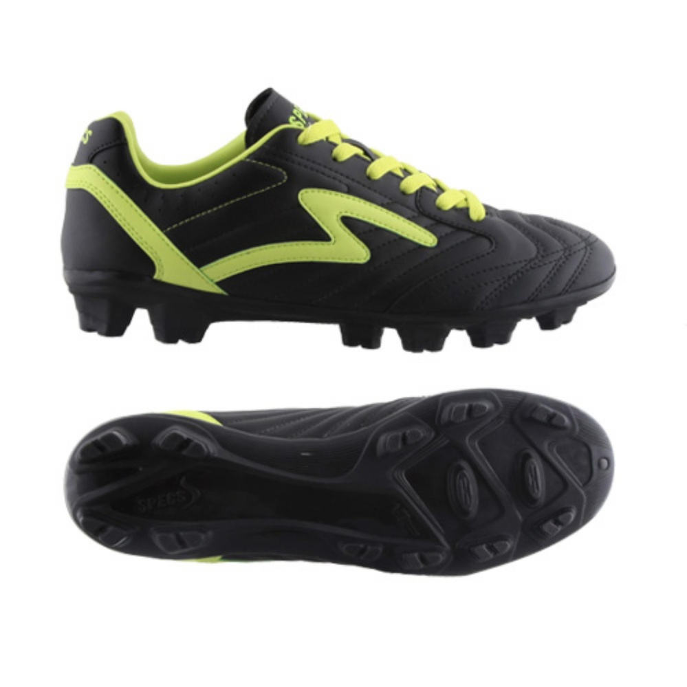 Specs Brave Black Electricity | Sepatu Sepak Bola