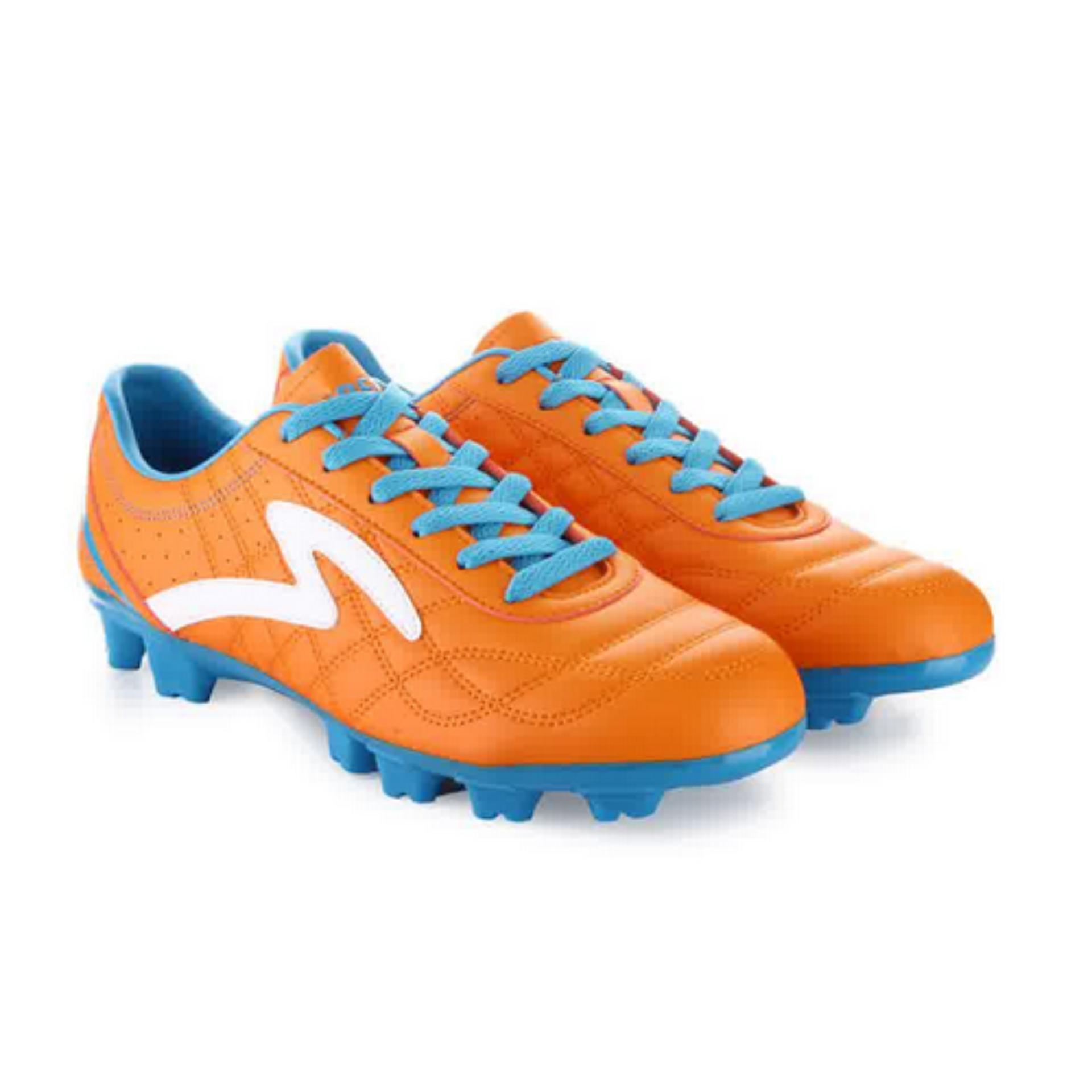 Specs Victory FG Spirit Orange Rock Blue Sepatu Sepak Bola