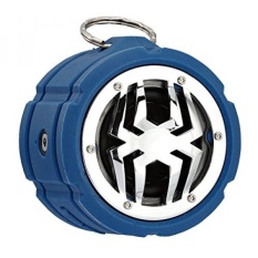 Spider Waterproof Bluetooth Speaker BT802 Biru-Intl