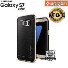 Spigen Neo Hybrid Case untuk Galaxy S7 Edge (Champagne Emas) Harga Terbaik 100% Original-Intl