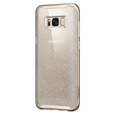 Spigen Neo Hibrida Kristal Berkilau Galaksi S8 Plus Case dengan Fleksibel Batin Perlindungan dan Reinforced Keras Bemper Bingkai untuk Galaksi s8 Plus (2017) -Emas Kuarsa-Internasional