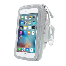 Sports Armband, Ponsel Armbag Touchscreen Pouch Kantong Multifungsi Outdoor untuk Iphone7, 7 Plus, 6, 6 S, 6 Plus, 5, 5 S, 5c, Pemegang Kartu GALAXY Jogging Running-Intl