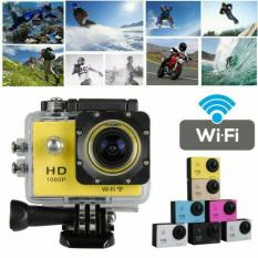 Sports Cam Action Camera WiFi Go-Pro 1080p Ultra HD DV Waterproof - Black