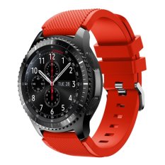 Olahraga Silikon Tali Jam untuk Samsung Galaxy Gear S3 Klasik SM-R770 S3 Frontier SM-R760 SM-R765 Smart Watch-Intl