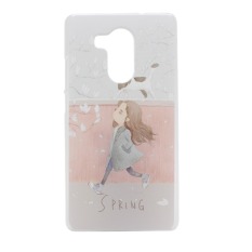 Hari Musim Semi Clear Edge Plastik Keras Lukisan Back Cover Case untuk Huawei Ascend Mate 8 (Multicolor) -Intl.
