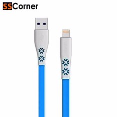 SS Corner Vivan CTL100 1M Flat Kabel Data Lightning Mini Tube for iPhone 5/ 5S/ 6/ 6S 1meter