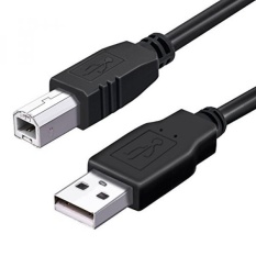 ST Seri Kabel USB 2.0 Male Ke B Kabel Pria 25 FT untuk Printer/Scanner untuk HP, Canon, Lexmark, Epson, Dell, XEROX, Samsung Dll-Intl