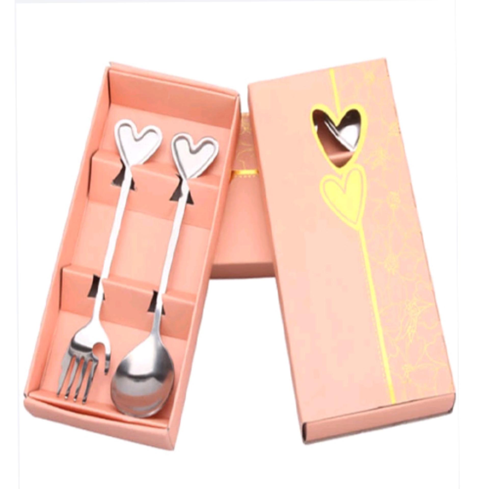 Stainless steel Love Spoon set