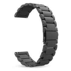 Stainless Steel Metal Penggantian Stainless Steel untuk Samsung Gear S3 Frontier/S3 Classic Smartwatch (Hitam) -Intl