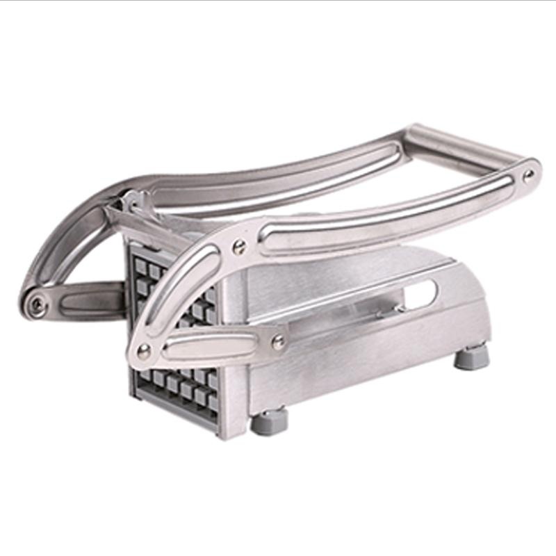 Stainless Steel Rumah Tangga Keripik Kentang Mesin Pemotong Kentang Cutting Chipper-Intl
