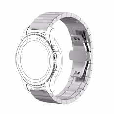 Stainless Steel Watch Band Tali Penggantian untuk Samsung Galaxy Gear S3 Pebble Time
