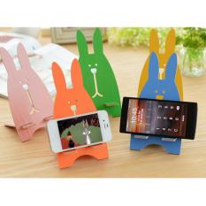Stand Hp Bentuk Kelinci Ukuran Besar Dock / Sandaran Handphone/iPad - Random Colour