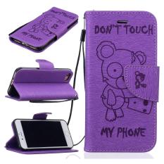 Dompet Dompet Dompet Kartu Kredit ID Pemegang Magnetic Flip Folio TPU Lembut Bumper PU Kulit Ultra Slim Fit Case Cover untuk IPhone 6/6 S-Intl