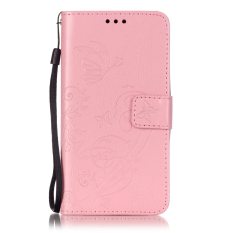 Berdiri Dompet Kredit Dompet Kartu ID Pemegang Magnetic Flip Folio Pelindung Ponsel Lunak Tpu Kulit PU Ultra Ramping Cocok Case Cover untuk Wiko Pulp 4G -Intl