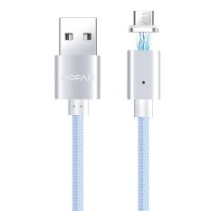 stazub Magnetic Type-C Cable, Nylon Braided 2A USB Charger Fast Charging And Data Sync With LED Indicator Light For Samsung S6 S7,HTC,LG - intl
