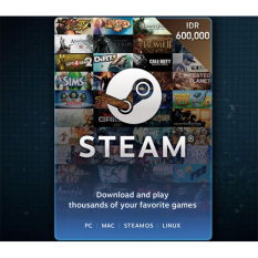 Steam Wallet Code IDR 600.000