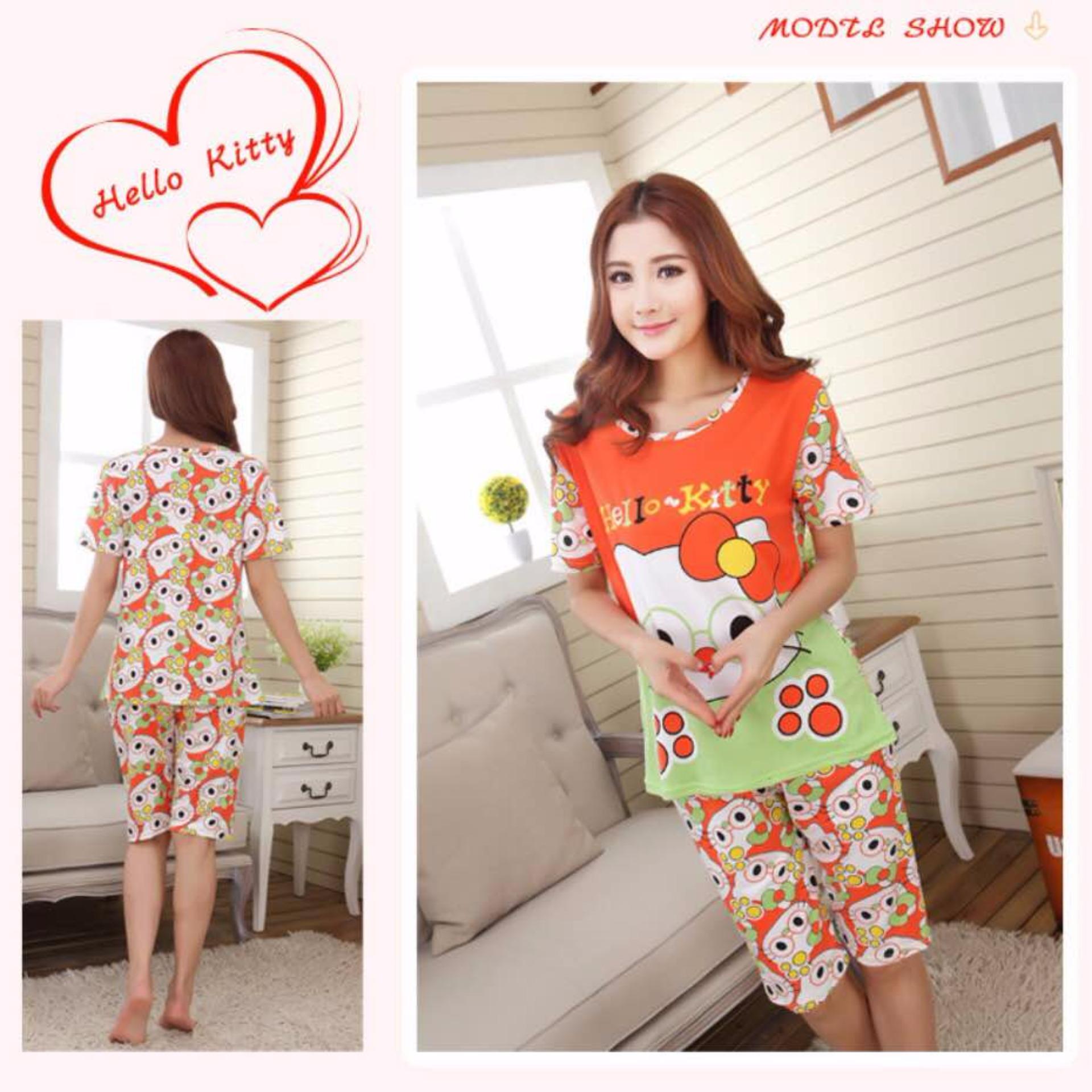 Stelan Baju Tidur Wanita / Piyama Wanita / Pajamas wanita athena fashion