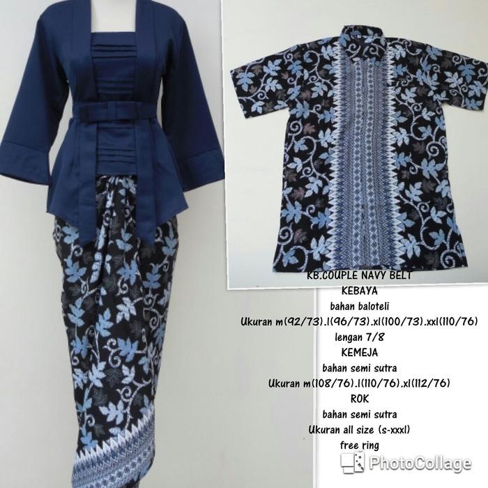 Stelan Couple Baju Batik / Kebaya Modern kutu baru terbaru modern higt quality