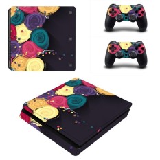 Sticker Konsol Decal PlayStation 4 Controller Vinyl Skin Vice City untuk PS4 Slim-Internasional