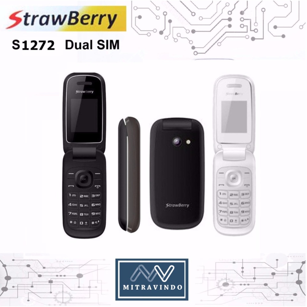Strawberry S1272 Flip Mirip Samsung 1272 NEW