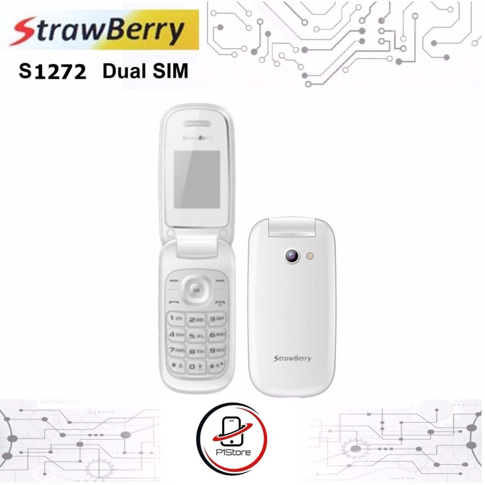 Strawberry S1272 Flip Mirip Samsung 1272 NEW  