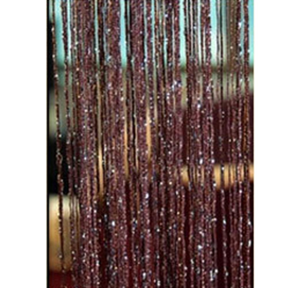Sunshop 1 M X 2 M Romantis Elegan Room Partition Tassel Silk Tirai Bergantung Jendela Pintu Dekorasi-Intl