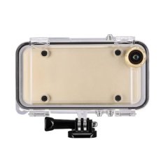 SUNSKY Olahraga Ekstrim Case Tahan Terhadap Udara With 170 Derajat Sudut Lebar Lensa untuk IPhone 6 6 S, Compatible With GoPro Aksesoris