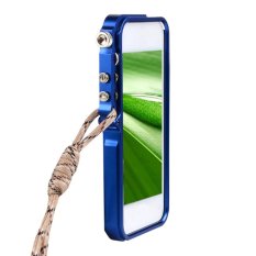 Sunweb Baru Aluminium Metal Hard Bingkai Cleave Case Cover untuk Apple IPhone 5 5 S-Intl