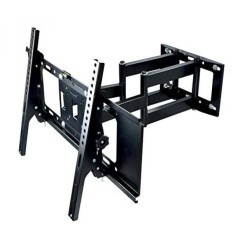 Sunydeal Full Motion Dua Kuat Lengan Tilt Putar TV Wall Mount Bracket untuk Samsung Vizio Sony TCL LG 30 32 39 40 42 43 46 49 50 55 Inch LCD LED Plasma Flat Panel Smart TV, Max VESA 600X400mm, 110lbs-Intl