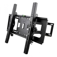 Sunydeal TV Wall Mount Bracket with Full Motion Double Articulating Arm for most 22-70 Inches LED, LCD and Plasma TVs up to VESA 500x400mm and 115 LBS, with Tilt, Swivel, and Level Adjustment - intl