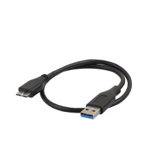 USB Super Cepat 3.0 Male A Ke MICRO B Kabel untuk Eksternal Hard Disk Drive HDD-Intl