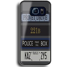 supernatural doctor who sherlock for Samsung Galaxy S6 Edge Black Rubber case - intl