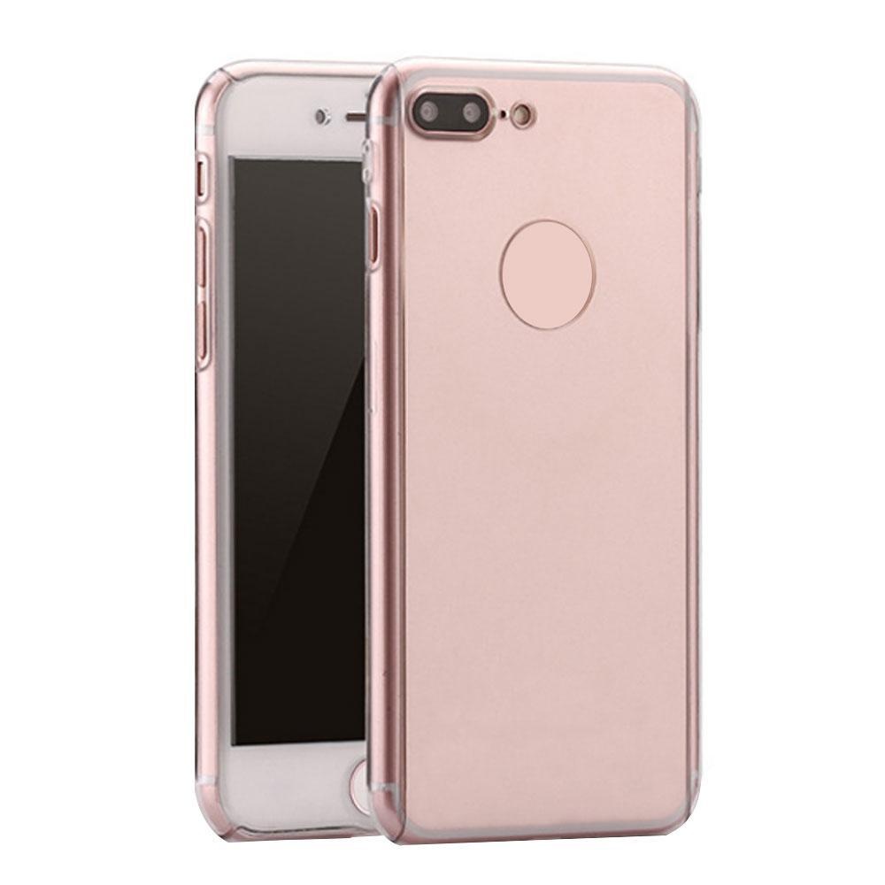 Svoovs 360 Derajat Penuh Tubuh Perlindungan Telepon Case untuk iPhone, 3 Dalam 1 Ultra Tipis Ringan Ramping Sesuai Guncangan Menyerap Bemper Pelindung Case Sarung untuk Apple iPhone 6/ 6 S/6 Plus/6 S Plus/7/7 Plus-Internasional