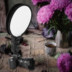 Sweatbuy mini Portable Round Beauty Dish Speedlite Flash Diffuser Softbox (40 Cm)-Intl